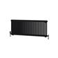 Rivassa 2 Column Radiator 600 x 1460mm Matt Black