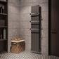 Rosano 1800 x 375 Aluminium Radiator Matt Anthracite