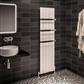 Rosano 1800 x 470 Aluminium Radiator Matt White