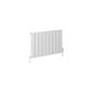 Rosano 600 x 850 Aluminium Radiator Matt White