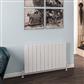 Rosano 600 x 1040 Aluminium Radiator Matt White