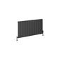 Rosano 600 x 1040 Aluminium Radiator Matt Anthracite