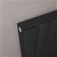 Guardia 1800 x 280 Aluminium Radiator Matt Black