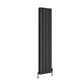 Guardia 1800 x 375 Aluminium Radiator Matt Anthracite