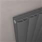 Guardia 1800 x 375 Aluminium Radiator Matt Anthracite