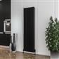 Guardia 1800 x 470 Aluminium Radiator Matt Black