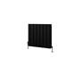 Guardia 600 x 660 Aluminium Radiator Matt Black