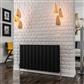 Guardia 600 x 1040 Aluminium Radiator Matt Black