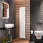 Peretti 1800 x 375 Aluminium Radiator Matt White