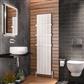 Peretti 1800 x 470 Aluminium Radiator Matt White