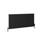 Peretti 600 x 1230 Aluminium Radiator Matt Black