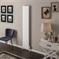 Vesima 1800 x 303 Aluminium Radiator Matt White