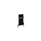 Rosano 600 x 280 Aluminium Radiator Matt Black