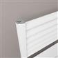 Velor 600 x 500 Aluminium Towel Rail Matt White