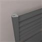 Velor 600 x 600 Aluminium Towel Rail Matt Anthracite