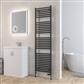 Velor 1800 x 500 Aluminium Towel Rail Matt Anthracite