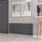 Guardia 600 x 1420 Aluminium Radiator Matt Anthracite