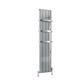 Peretti 1800 x 375 Aluminium Radiator Polished Aluminium