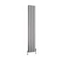 Guardia 1800 x 280 Aluminium Radiator Matt Grey