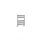 Pelago Aluminium Towel Rail 600x500mm Polished Aluminium