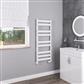 Pelago Aluminium Towel Rail 1200x500mm Matt White