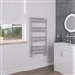 Pelago Aluminium Towel Rail 1200x600mm Polished Aluminium