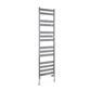 Pelago Aluminium Towel Rail 1800x500mm Polished Aluminium