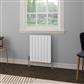 Hadleigh 600 x 485 Aluminium Radiator Matt White