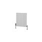 Hadleigh 600 x 485 Aluminium Radiator Matt White