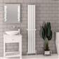 Hadleigh 1800 x 275 Aluminium Radiator Matt White