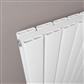 Hadleigh 1800 x 415 Aluminium Radiator Matt White