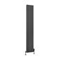 Hadleigh 1800 x 275 Aluminium Radiator Matt Anthracite