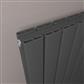 Hadleigh 1800 x 275 Aluminium Radiator Matt Anthracite