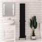 Hadleigh 1800 x 275 Aluminium Radiator Matt Black