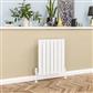 Sandhurst 600 x 485 Aluminium Radiator Matt White