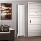 Sandhurst 1800 x 415 Aluminium Radiator Matt White