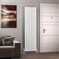 Sandhurst 1800 x 485 Aluminium Radiator Matt White