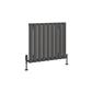 Sandhurst 600 x 625 Aluminium Radiator Matt Anthracite