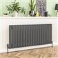 Sandhurst 600 x 1255 Aluminium Radiator Matt Anthracite