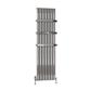 Sandhurst 1800 x 485 Aluminium Radiator Polished Aluminium