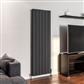 Guardia 1800 x 565 Aluminium Radiator Matt Anthracite