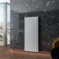 Addington Aluminium 1400 x 588 Radiator Type10 Gloss White