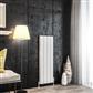 Guardia 1200 x 375 Aluminium Radiator Matt White