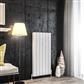 Guardia 1200 x 565 Aluminium Radiator Matt White