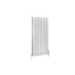 Guardia 1200 x 565 Aluminium Radiator Matt White