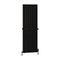 Hadleigh 1800 x 555 Aluminium Radiator Matt Black