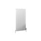 Hadleigh 1200 x 555 Aluminium Radiator Matt White