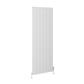 Vesima 1800 x 603 Aluminium Radiator Matt White