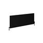 Vesima 600 x 1403 Aluminium Radiator Matt Black