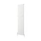 Kingswood Slimline 1800 x 410 Aluminium Radiator Matt White